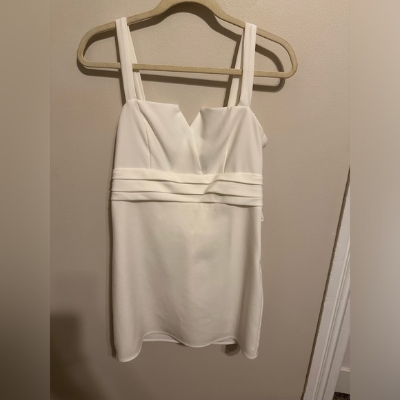 Aqua Brand Bow Back Mini Dress from Bloomingdales - Picture 4 of 5